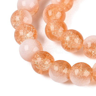 Crackle Glass Beads X1-GLAA-U001-6mm-10-1