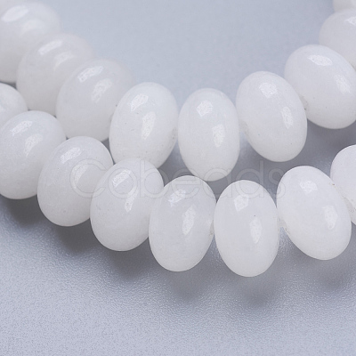 Natural & Synthetic Mixed Stone Beads Strands G-P354-M-8x5mm-1