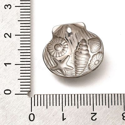 304 Stainless Steel Pendants STAS-D288-03P-1