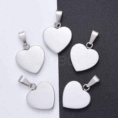 Tarnish Resistant Fashionable 304 Stainless Steel Stamping Blank Tag Pendants LS-STAS-J002A-01-1