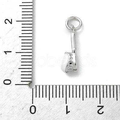 Brass Enamel Pendants KK-A273-10P-01-1