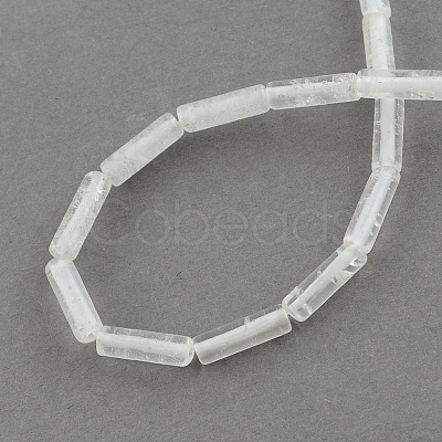 Natural Quartz Crystal Beads Strands X-G-R181-22-1