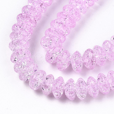 Crackle Glass Beads GLAA-S192-B-004-1