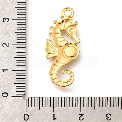 304 Stainless Steel Pendant Cabochon Settings STAS-E545-04D-G-1