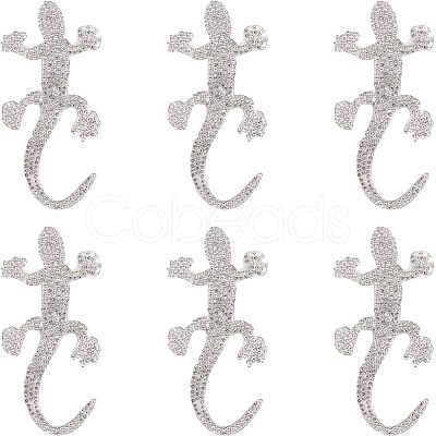 Self Adhesive Glitter Rhinestone Sticker DIY-FG0001-34-1