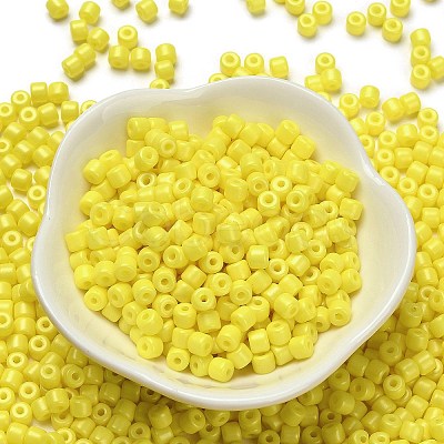 Baking Paint Pearlized Glass Seed Beads SEED-C001-04A-10-1