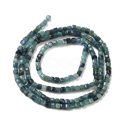 Natural Blue Tourmaline Beads Strands G-E608-B05-1