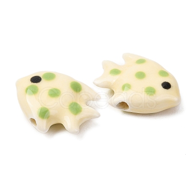 Handmade Porcelain Beads PR-Z001-02B-1