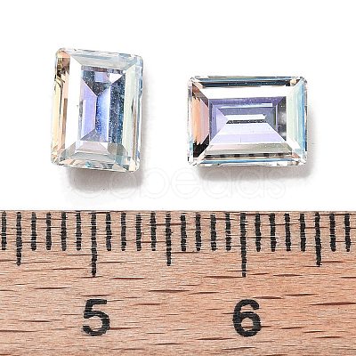 K9 Glass Rhinestone Cabochons GLAA-H034-05C-1