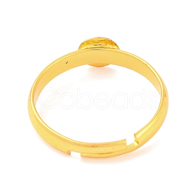 Brass Pad Ring Bases LS-EC161-G-1