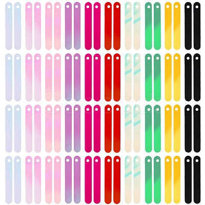 1200Pcs 10 Colors Ornament Accessories FIND-SC0017-02-1