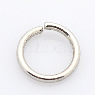Tarnish Resistant 304 Stainless Steel Open Jump Rings STAS-E067-05-4.5mm-1