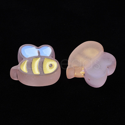 Transparent Acrylic Beads X-MACR-S374-06B-06-1