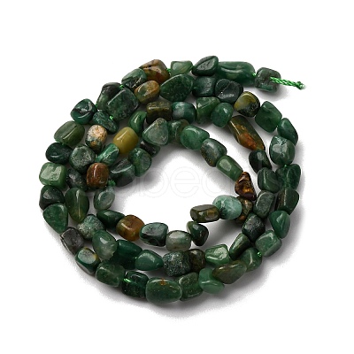 Natural African Jade Beads Strands G-I389-A20-1