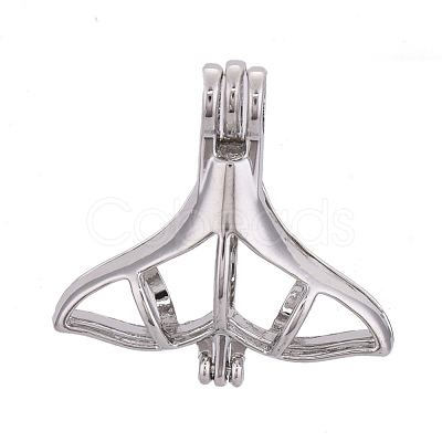 Brass Locket Pendants KK-T024-83P-1