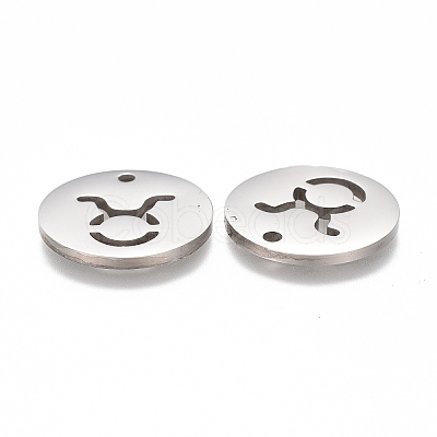 Tarnish Resistant 201 Stainless Steel Pendants LS-STAS-Z001-B-07P-1