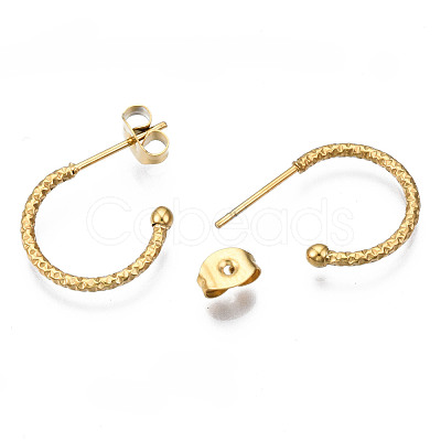 316 Surgical Stainless Steel Stud Earrings EJEW-N097-077LG-1