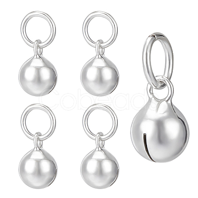 5Pcs Sterling Silver Pendants STER-BC0001-97-1