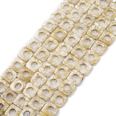 Drawbench Style Natural Freshwater Shell Beads Strands BSHE-E028-05-1