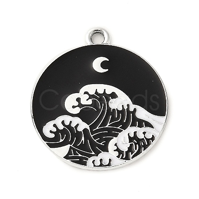 Alloy Enamel Pendants PALLOY-Q451-01D-1