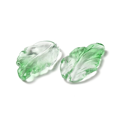Dyed & Heated Glass Pendants X1-GLAA-B009-06C-1