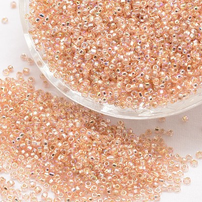 8/0 Round Glass Seed Beads SEED-J017-F8-672-1