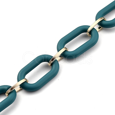 Handmade Acrylic Cable Chains AJEW-JB00713-1