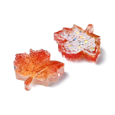 Thanksgiving Day Transparent Epoxy Resin Decoden Cabochons CRES-I030-14A-1