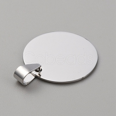 201 Stainless Steel Pendants LS-STAS-WH0016-49A-P-1