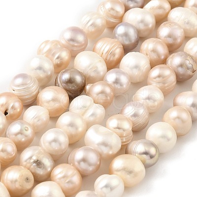 Natural Cultured Freshwater Pearl Beads Strands PEAR-B004-13A-01A-1