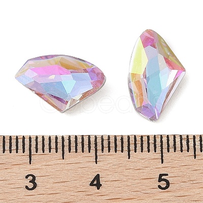 Glass Rhinestone Cabochons RGLA-L029-11B-VLLA-1