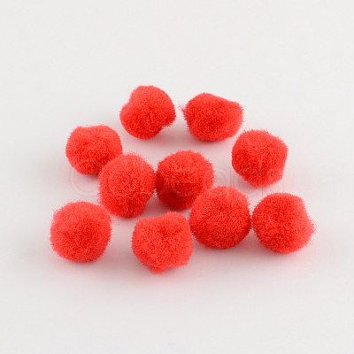 DIY Doll Craft Pom Pom Yarn Pom Pom Balls AJEW-S006-20mm-12-1