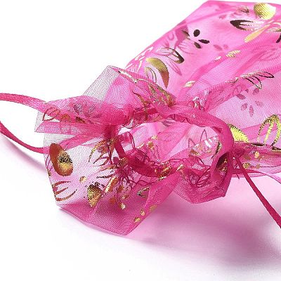 Organza Drawstring Jewelry Pouches OP-I001-A08-1