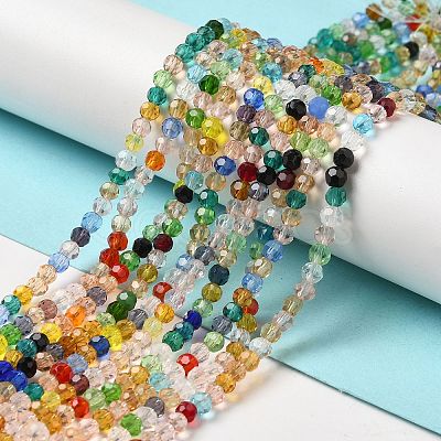 Transparent Glass Beads EGLA-A035-T4mm-HD01-1