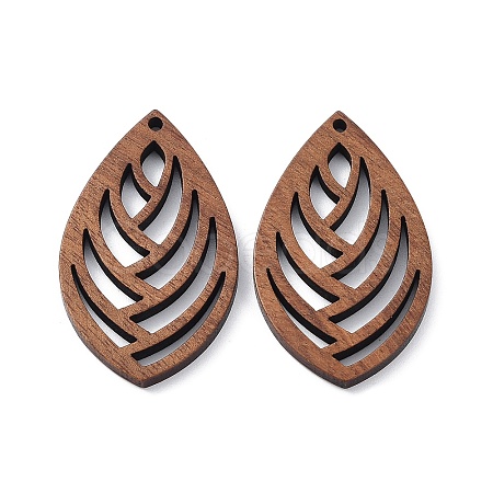Walnut Wood Laser Cut Pendants X-WOOD-Q051-01E-1