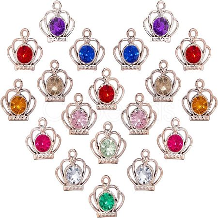 UV Plating ABS Plastic Pendants KY-CA0001-02-1