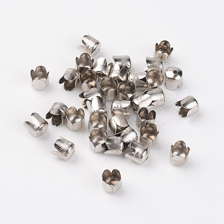 Iron Bead Caps E015Y-1