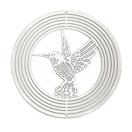 201 Stainless Steel Laser Cut Connector Charms STAS-Z116-01P-03-1