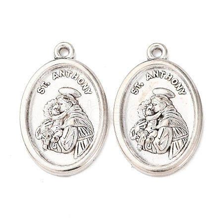 Religion Tibetan Style Alloy Pendants FIND-Z099-17AS-04-1