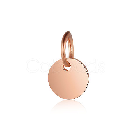 Ion Plating(IP) 304 Stainless Steel Pendants STAS-I311-32A-RG-1