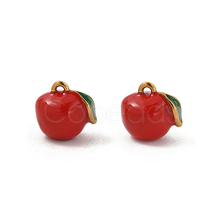 304 Stainless Steel Enamel Charms STAS-P396-01B-G01-1