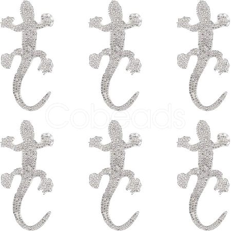 Self Adhesive Glitter Rhinestone Sticker DIY-FG0001-34-1