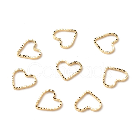 Brass Linking Rings KK-F831-003A-G-RS-1