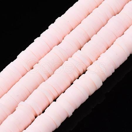 Handmade Polymer Clay Beads X-CLAY-R067-6.0mm-27-1