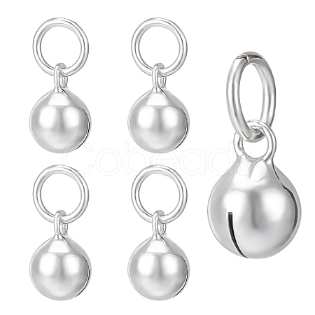 5Pcs Sterling Silver Pendants STER-BC0001-97-1