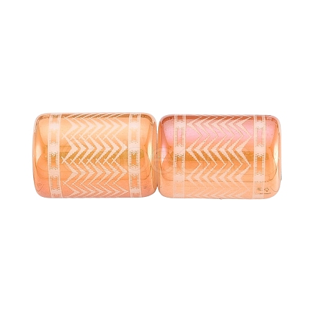 Electroplate Glass Beads EGLA-Q137-01A-P01-1