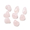 Transparent Acrylic Beads, Nuggets, Misty Rose, 6~8.5x4.5~6x4~4.5mm, Hole: 1.6mm, about 4165pcs/500g