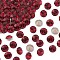 Preciosa&reg MAXIMA Crystal Round Stones, Czech Crystal, Dura Foiling, Round(431 11 615 Chaton), 90110 Ruby, SS10/PP21(2.7~2.9mm)