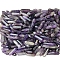 Natural Amethyst Healing Stones, Double Terminated Points Bullet Shaped Stone, for Reiki Balancing, 32x8mm