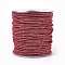 Polyester Cord, Dark Red, 2.5mm, 50yards/roll(150 feet/roll)